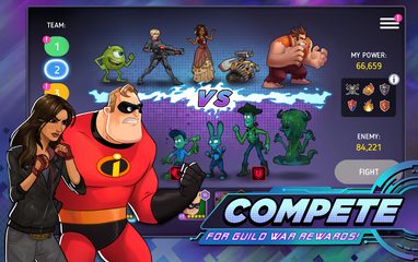 Captura 17: Disney Heroes: Modo Batalla