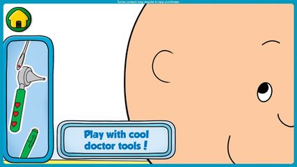 Screenshot 3: Caillou Check Up - Doctor