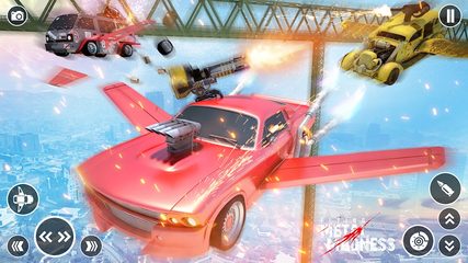 Captura 22: Coche Volador Robot: Disparos