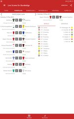 Captura 15: Marcador en Vivo para la Bundesliga 2021/2022