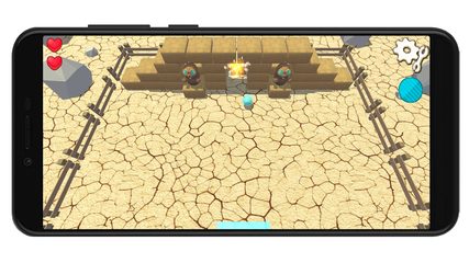 Captura 4: Bola explosiva - Granja de animales en 3D