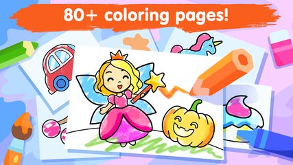 Screenshot 2: Coloring games for kids age 2