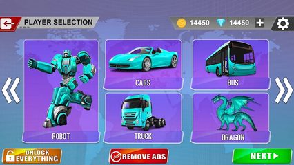 Captura 22: Batalla de Robots Dragón y Coches 3D