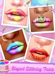 Screenshot 1: Lip Art -Lipstick Makeup Game
