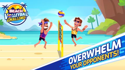 Screenshot 1: Beach Volleyball Challenge