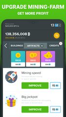 Captura 12: Simulador de minado de Bitcoin en espera