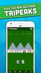 Скриншот 1: TriPeaks Solitaire
