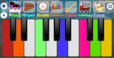 Captura 4: Piano para niños y bebés