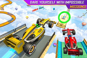 Screenshot 2: Formula Car Stunts - Car Games