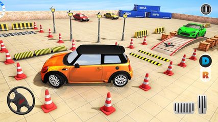 Captura 5: Desafío de estacionamiento realista