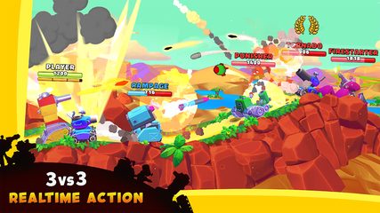 Screenshot 4: Hills of Steel 2