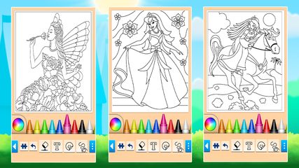 Screenshot 15: Princess Coloring Game