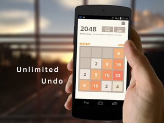 Screenshot 1: 2048 Number puzzle game