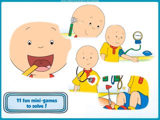 Screenshot 12: Caillou Check Up - Doctor