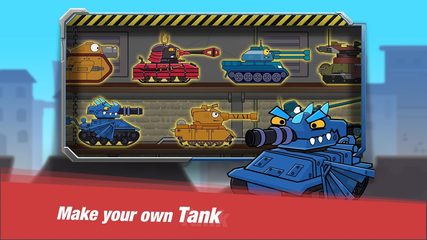 Скриншот 1: Стань танковым героем в этой увлекательной аркадной игре