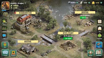 Скриншот 24: Герои войны: игра с армией на паузу