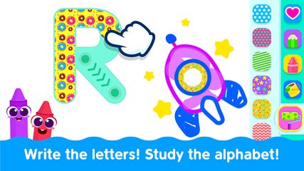 Screenshot 4: Bini Toddler Drawing Apps! Coloring Games for Kids