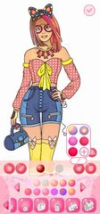 Screenshot 2: Dress Up Games & Coloring Book