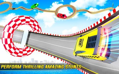 Captura 9: Acrobacias de Taxi en Mega Rampa