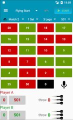 Screenshot 2: Darts Scorecard