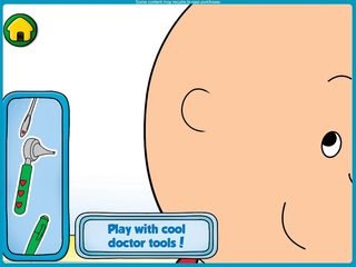 Screenshot 8: Caillou Check Up - Doctor