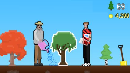 Скриншот 1: Команда Деревьев