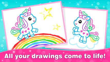 Screenshot 12: Bini Kids Drawing Games for Girls! Toddlers Apps!