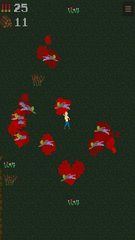 Screenshot 1: Man vs Zombies: pixel shooter