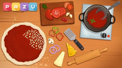 Скриншот 2: Весёлое приготовление пиццы