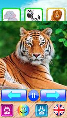 Screenshot 12: Animal sounds. Learn animals names for kids
