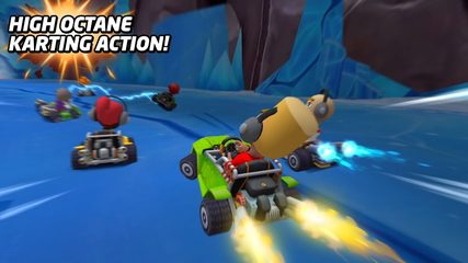 Скриншот 5: Многопользовательская гоночная игра на картах
