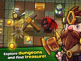 Screenshot 7: Mine Quest: Battle Dungeon RPG