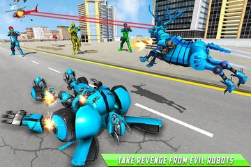 Screenshot 5: Deer Robot Car Game-Robot Game