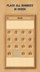 Screenshot 2: Sliding Puzzle: Wooden Classic