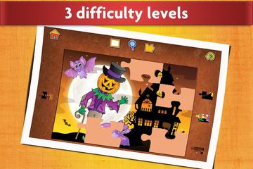 Screenshot 4: Kid Halloween Jigsaw Puzzles