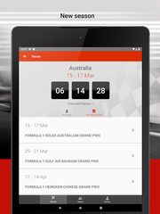 Screenshot 16: Formula 2021 Calendar & Standings