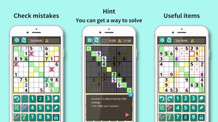 Скриншот 3: Sudoku X: Diagonal sudoku game