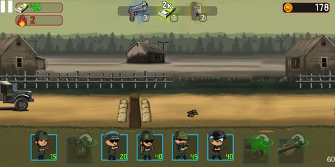 Скриншот 1: Военные отряды: Военная стратегия