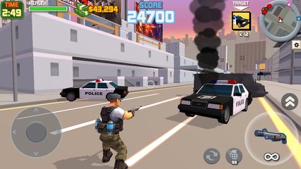 Screenshot 1: Gangster Fighting Simulator