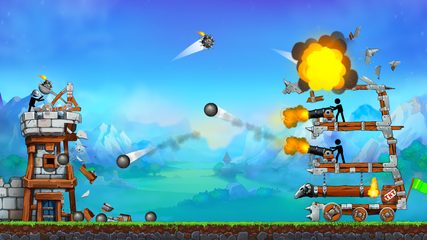 Screenshot 7: The Catapult - Stick man Throw