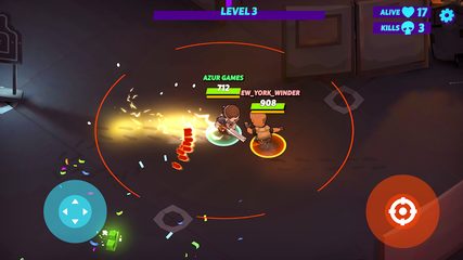 Captura 6: Batalla de Guerreros en Miniatura