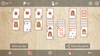 Скриншот 20: Классическая игра в пасьянс