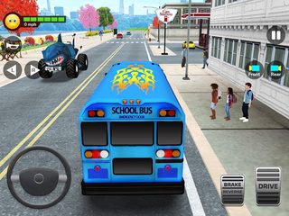 Screenshot 23: School Bus Simulator Driving