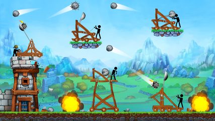 Screenshot 13: The Catapult - Stick man Throw