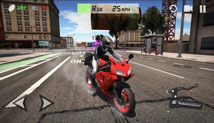 Screenshot 1: Ultimate Motorcycle Simulator