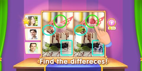 Screenshot 1: Differences Online－Find & Spot