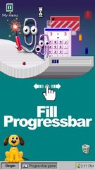 Скриншот 2: Progressbar95 - casual game