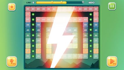 Screenshot 1: Bricks Breaker Shot