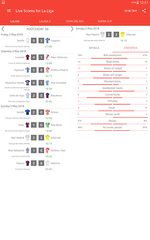 Captura 16: Resultados en Vivo La Liga Santander 2021/2022