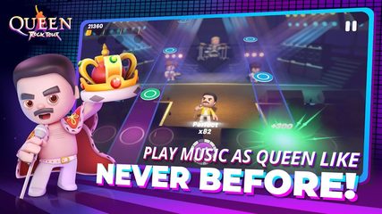 Скриншот 1: Queen: Rock Tour - The Official Rhythm Game